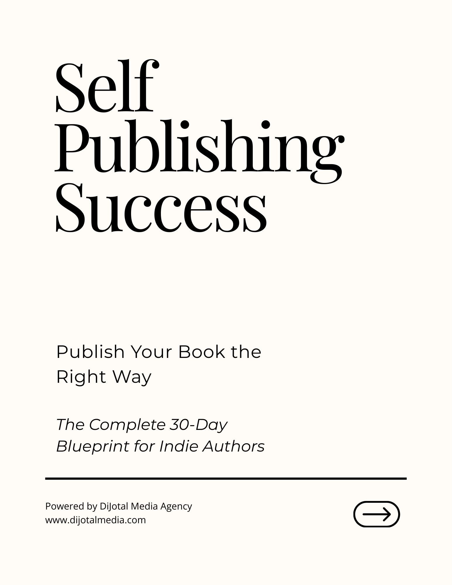 Self Publishing Success